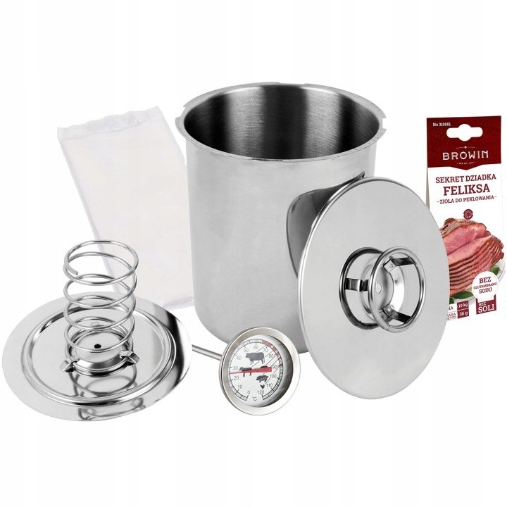 Browin 313130 šunkovar 3 kg s teplomerom a vreckami