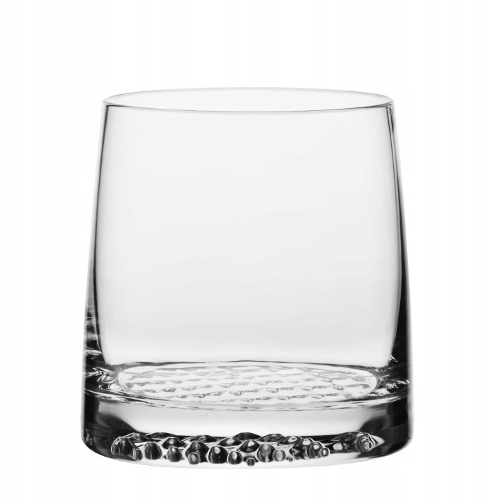 Sklenené poháre na whisky Krosno Fjord 370 ml, 6 ks