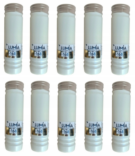 10x Olejová náplň do lampy Lumia 470g 168h 7 dní