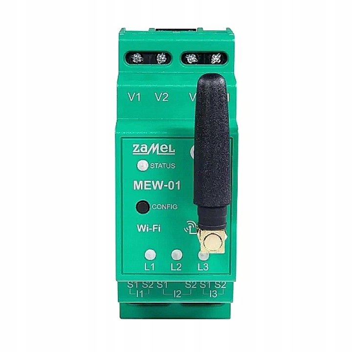 Trojfázový monitor energie Zamel SUPLA MEW-01 100 A