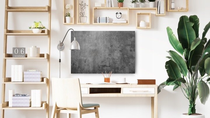 Magnetická tabuľa ALLboards MetalBoards betón 60 × 40 cm