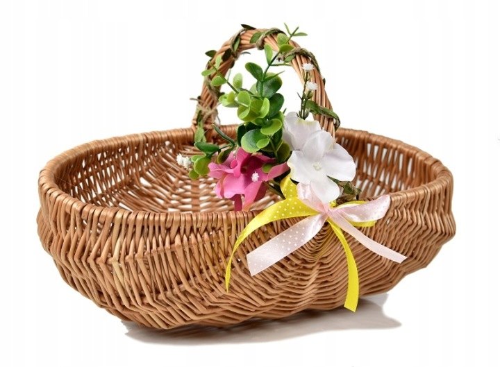 Prútený veľkonočný košík Sklep Wiklinowy KNZ42, 36 cm