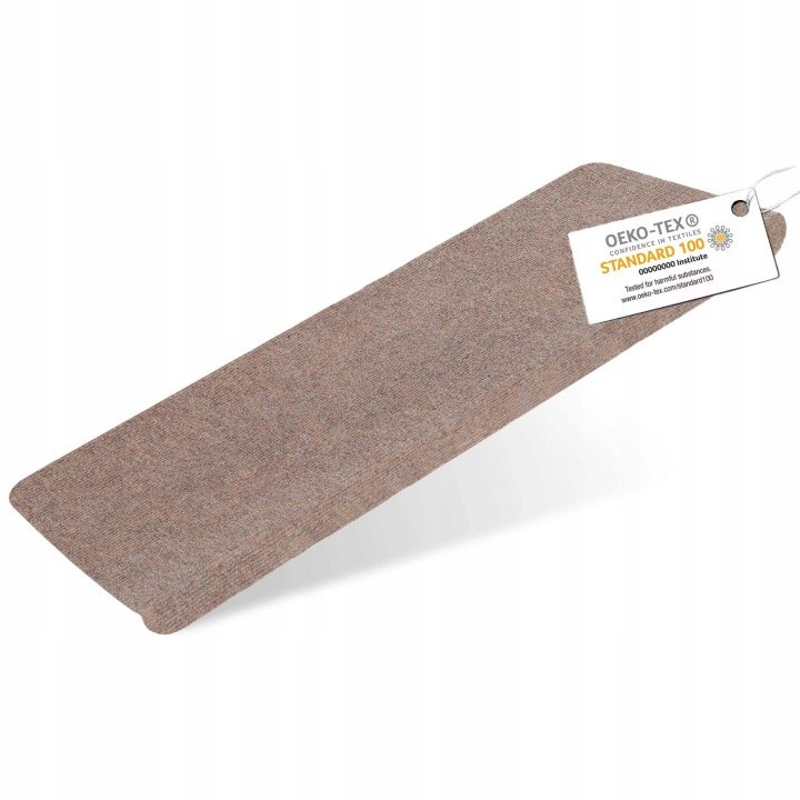 Béžové nášľapy na schody Elsimone Carpets Steps 65 cm, 15 ks