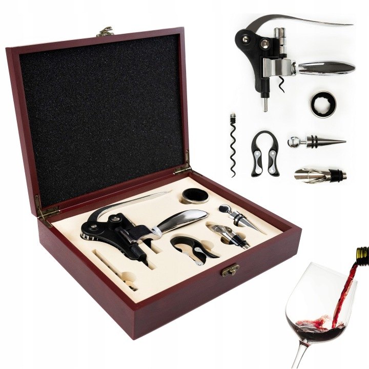 Súprava na víno IBERGO Wine Gifts SK11 s veľkou vývrtkou