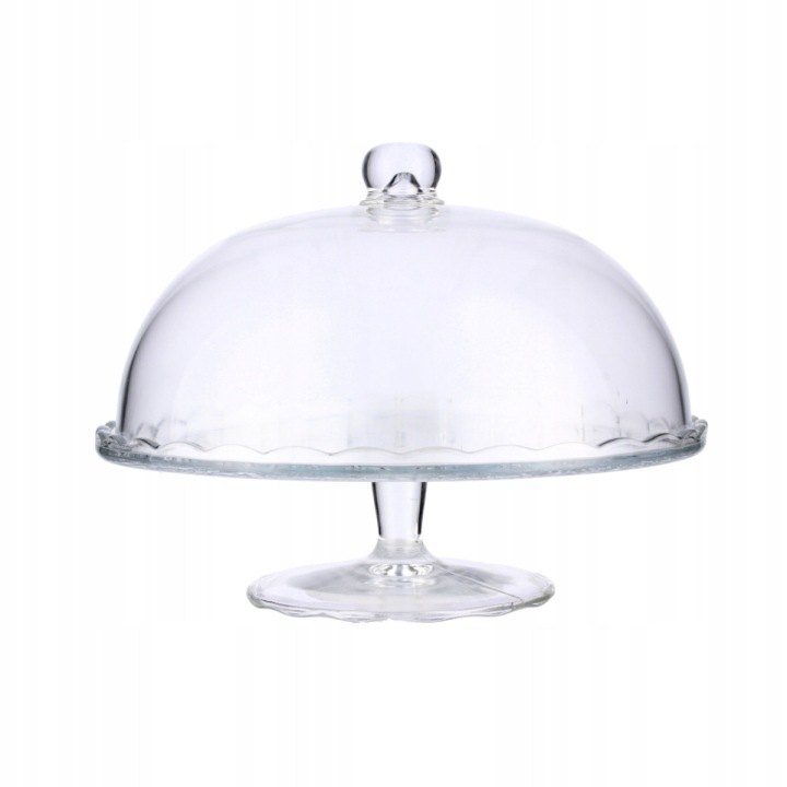 Sklenený podnos Cook Line s poklopom 29 cm