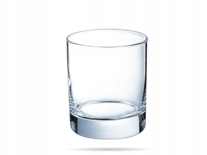 Arcoroc Islande nízke poháre z tvrdeného skla, 12 × 300 ml