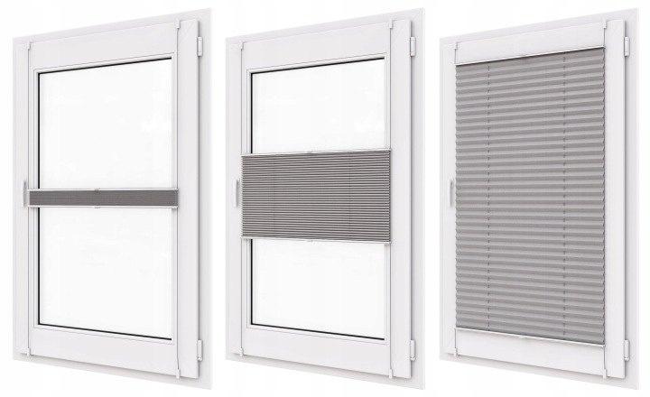 Plisovaná roleta Stylo 68 × 220 cm s 80 % tienením