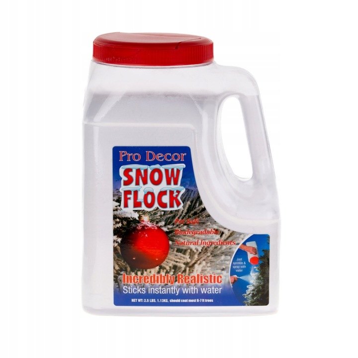 Práškový umelý sneh Erbis Snow Flock Pro Decor, 1,13 kg