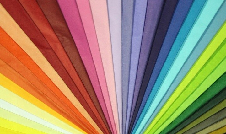 Lila hodvábny baliaci papier 50 × 75 cm, 240 hárkov