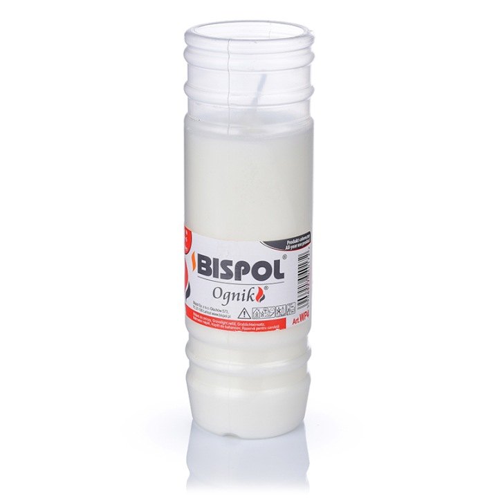 Parafínové náplne Bispol Ognik WP4, 24 kusov, 17,5 cm