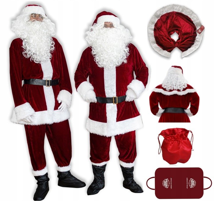 Mikulášsky kostým Altera SANTA DELUX 18 dielov