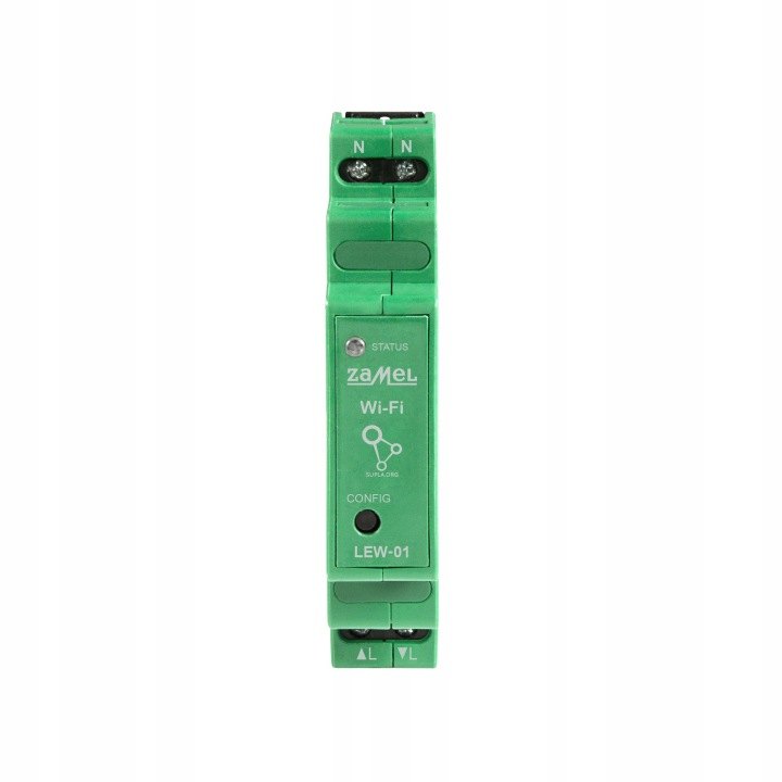 Jednofázový monitor energie Zamel LEW-01 do 16 A