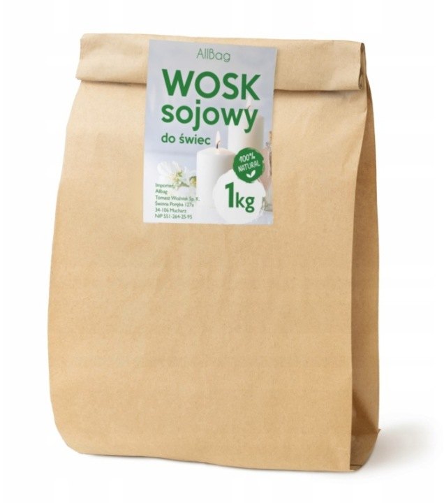 Sójový vosk Allbag na výrobu sviečok, 5 × 1 kg