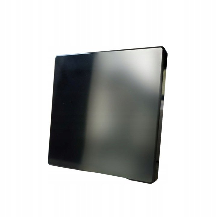 Čierny Wi-Fi termostat Hornisse HOTHERM-GLASS-B
