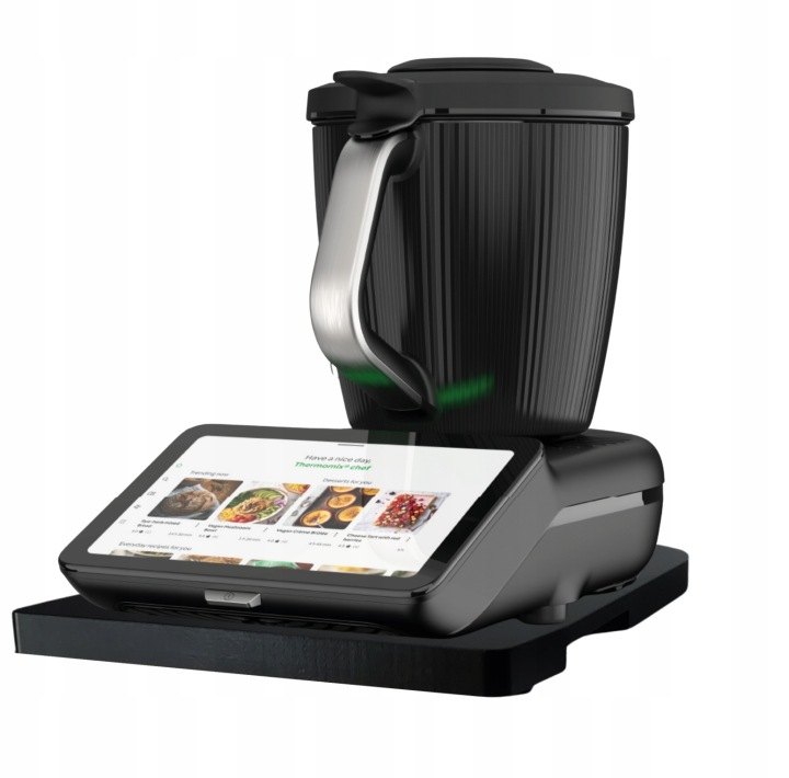 Čierna buková podložka Gravella pod Thermomix TM7, 40,6 × 25,5 cm
