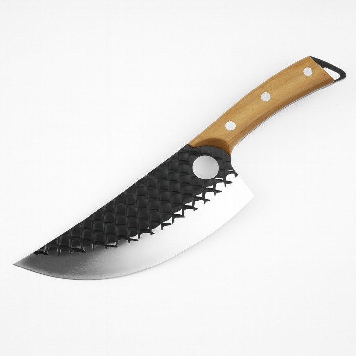 Kuchynský sekáčik Silesia Emalia PREMIUM 18,5 cm