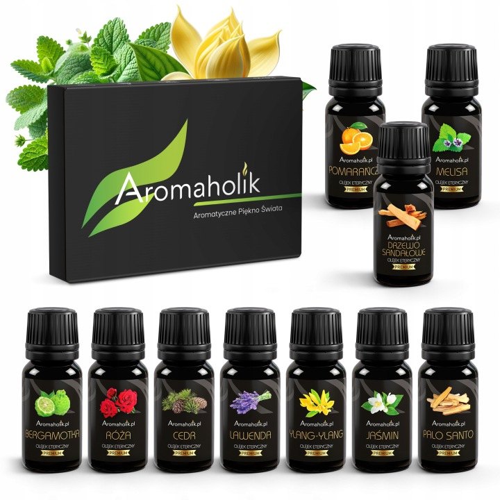 Súprava vonných olejov Aromaholik 10 × 10 ml