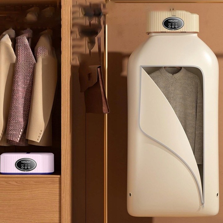 Skladací elektrický sušiak na oblečenie 600 W