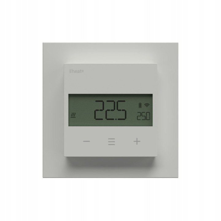 Bezdrôtový termostat Heatit Z-Temp3 Z-Wave biely