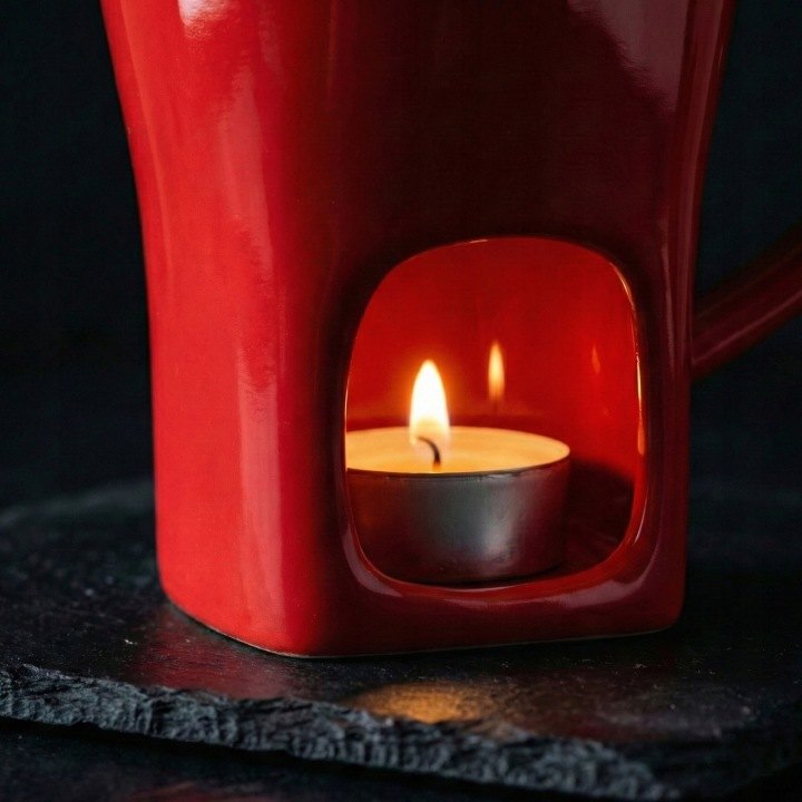 Dva keramické hrnčeky na čokoládové fondue 130 ml