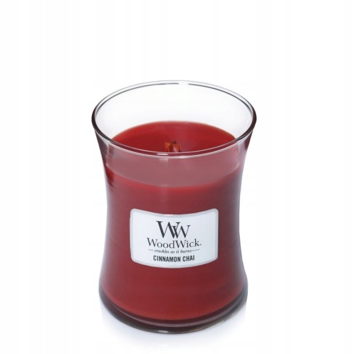 Vonná sviečka WoodWick Cinnamon Chai 275 g