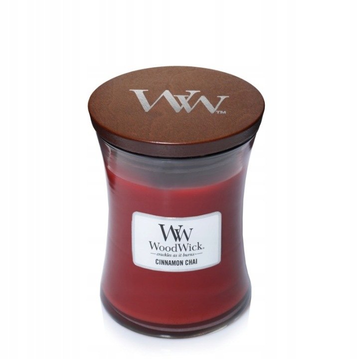 Vonná sviečka WoodWick Cinnamon Chai 275 g