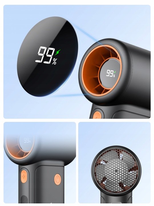 Warmco H3 prenosný ventilátor 10 000 mAh s USB-C