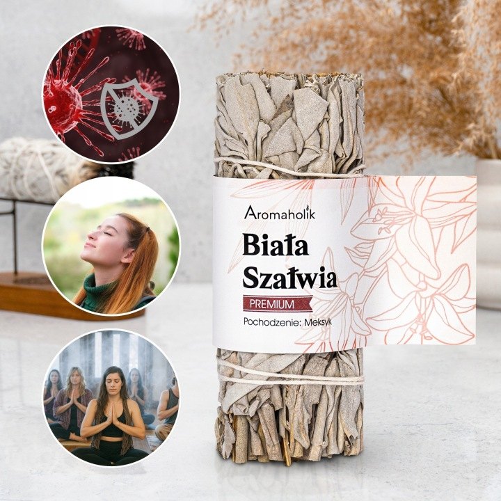 Sada šiestich ručne viazaných kadidlových zväzkov Aromaholik