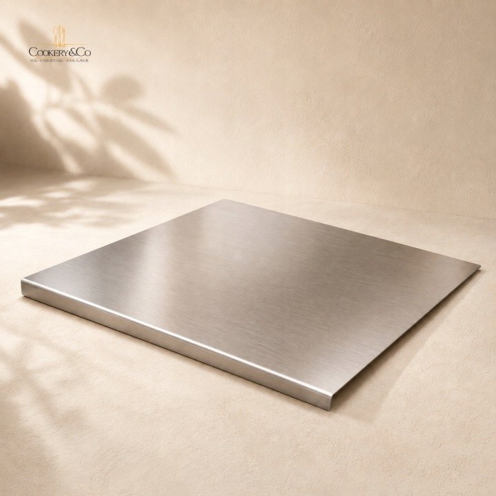 Stolnica INOX 50 × 40 cm z nehrdzavejúcej ocele