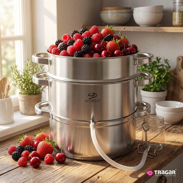 Meyerhoff TR 6637 parný odšťavovač 5 l