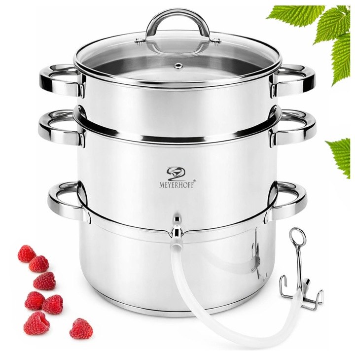 Meyerhoff TR 6637 parný odšťavovač 5 l