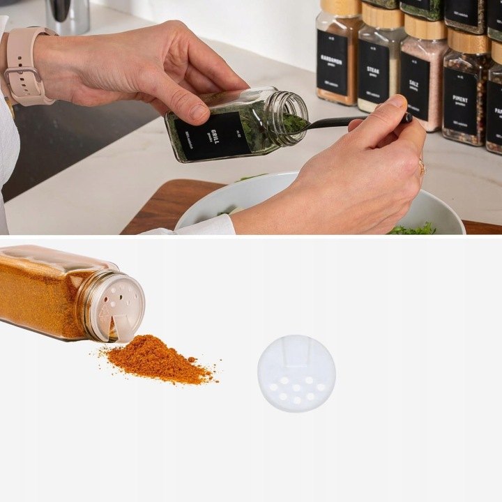 Koanni MX207 – 24 sklenených dóz na koreniny, 120 ml