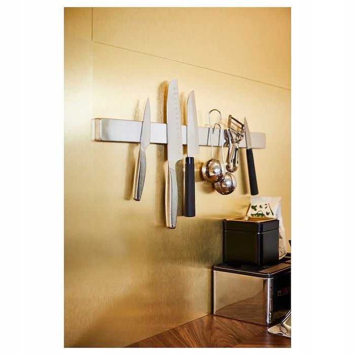 Magnetická lišta IKEA KUNGSFORS z nehrdzavejúcej ocele 56 cm