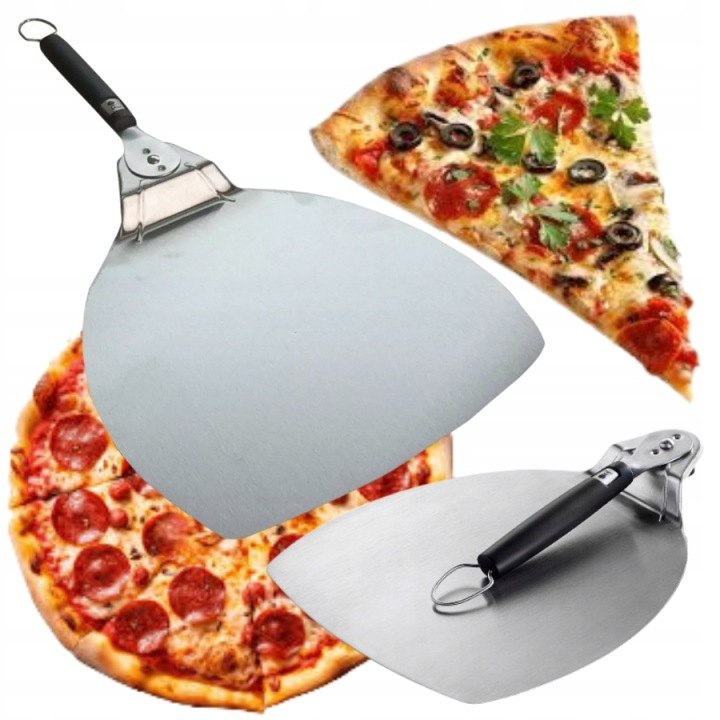 Lopatka na pizzu Weber Style 6691 z nehrdzavejúcej ocele so skladacou rukoväťou