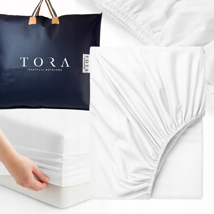 Bavlnené prestieradlo TORA BALANCE 160 × 200 cm s rohovou gumou