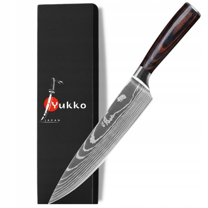 Kuchársky nôž Yukko Japan YJ89211 s 20 cm čepeľou