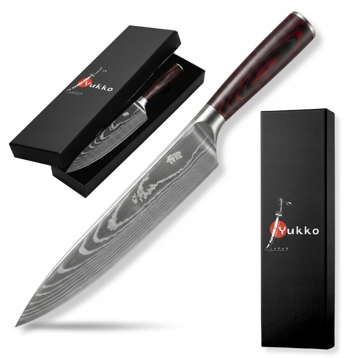 Kuchársky nôž Yukko Japan YJ89211 s 20 cm čepeľou