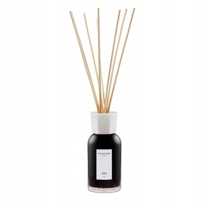 Tyčinkový difuzér Millefiori Milano Nero 250 ml