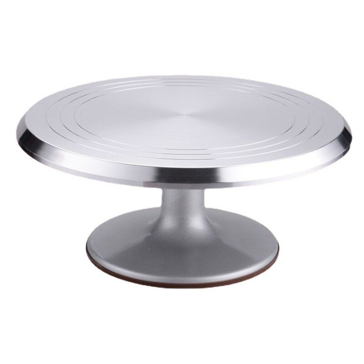Kovová otočná patera na zdobenie tort 30 cm