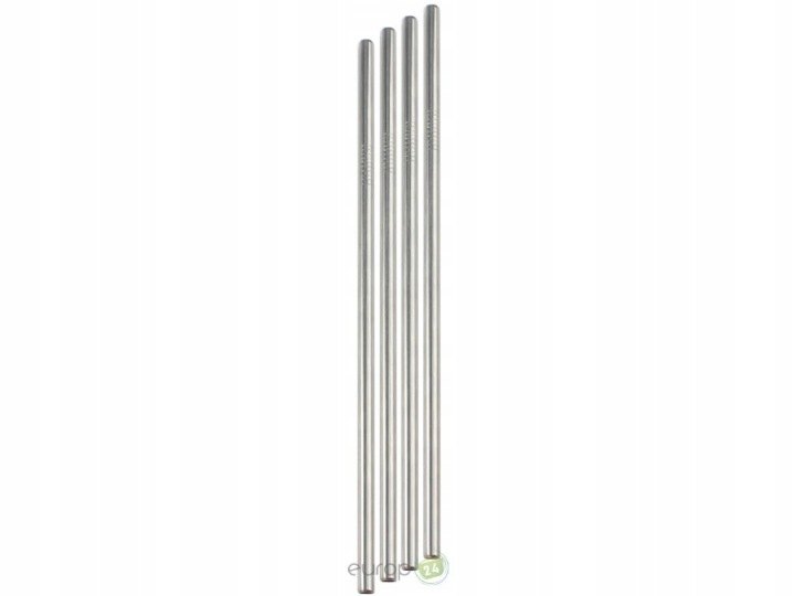 Dvojbalenie kovových slamiek Kinghoff KH-1357, 2 × 8 kusov