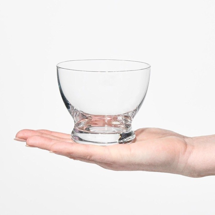 Sklenené dezertné poháre Krosno Pure 290 ml, 6 ks