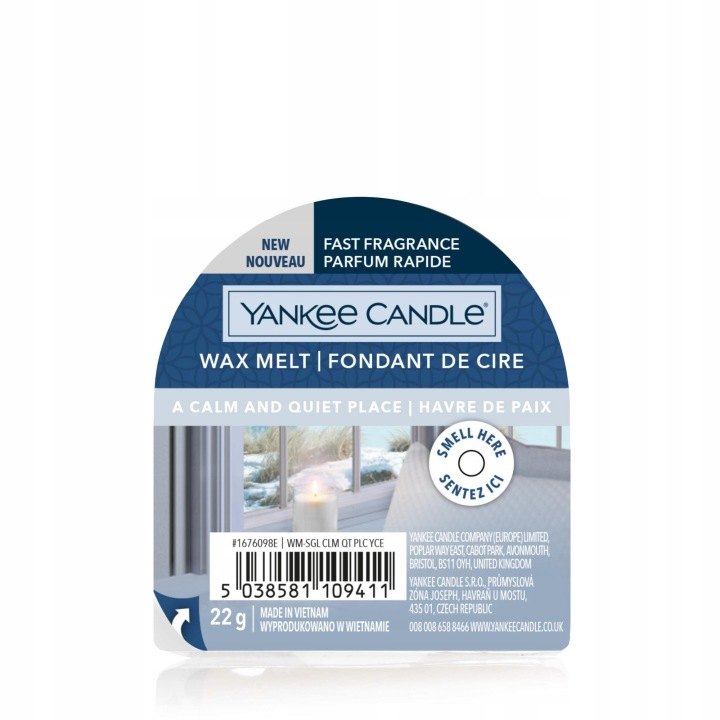 Vonný vosk Yankee Candle A Calm and Quiet Place 22 g