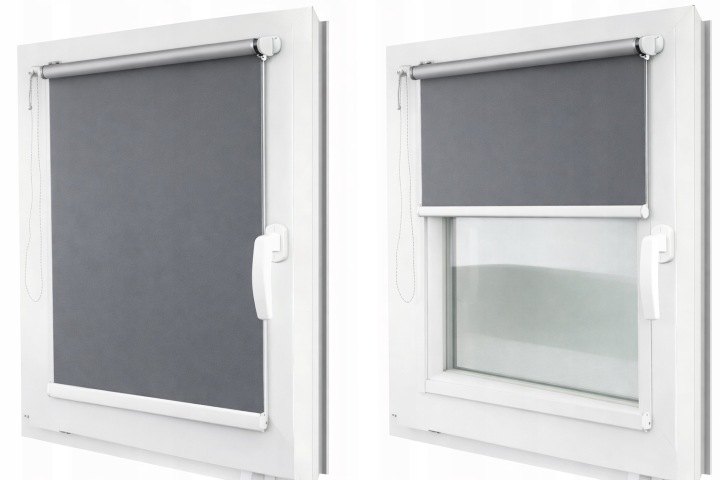 Termo zatemňovacia roleta 105 × 150 cm bez vŕtania