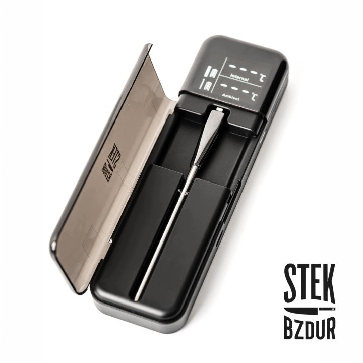 STEK BZDUR TE04 PRO: bezdrôtový teplomer na mäso s aplikáciou Temprobe
