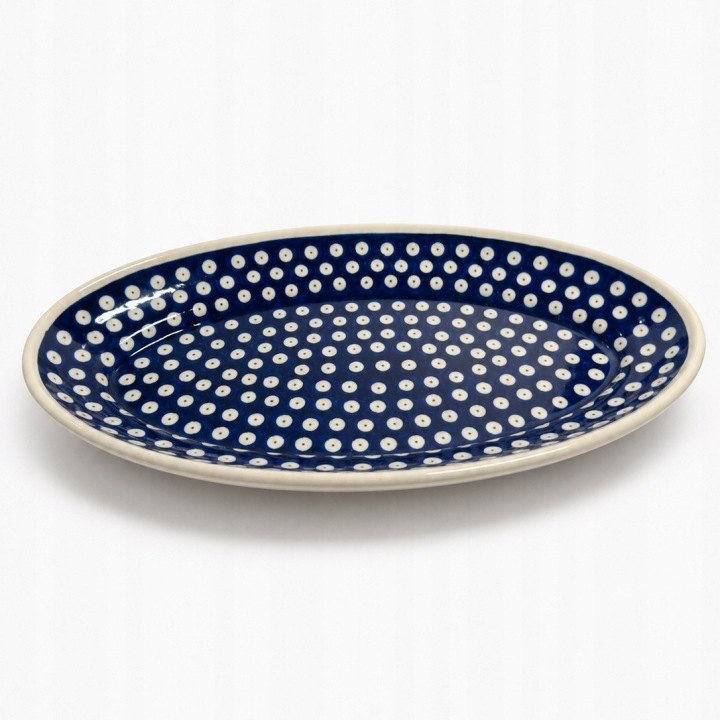 Keramický servírovací podnos Bolesławiec D-42 35,5 cm