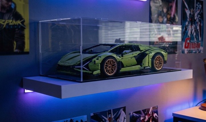 Midex D45589, akrylová vitrína na modely mierky 1:8