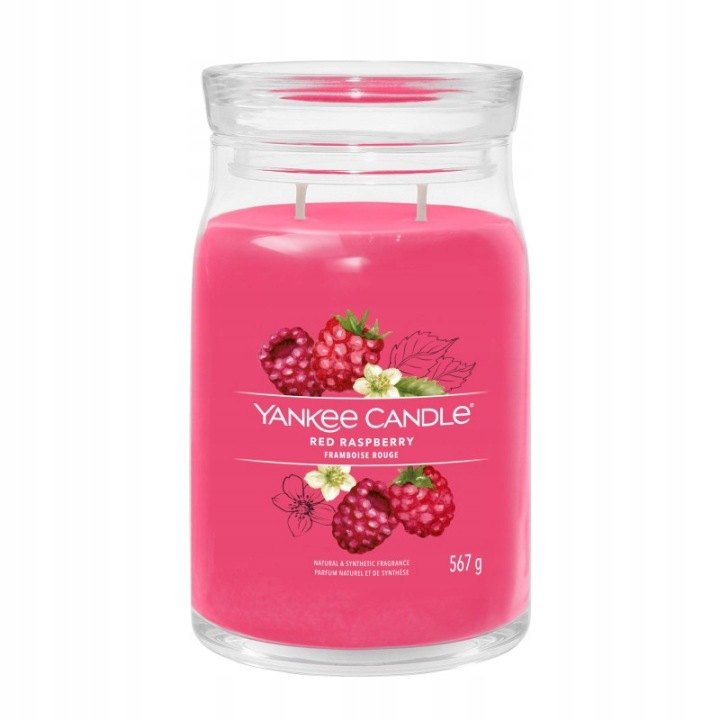 Vonná sviečka Yankee Candle Red Raspberry 567 g