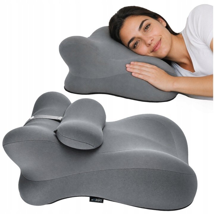 Podporný vankúš Webski WafePillow_GY 55 × 35 cm
