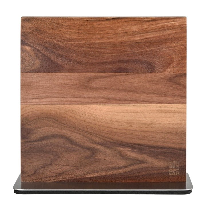 Magnetický stojan na nože T-Bone z akácie 24,5 × 22,8 cm