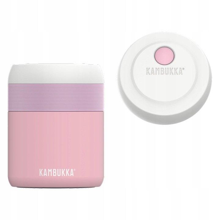 Kambukka Bora ružový termos na jedlo, 600 ml